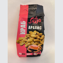 Арахис "SHAPO" со вкусом краба 20шт*100г (только для сотрудников)